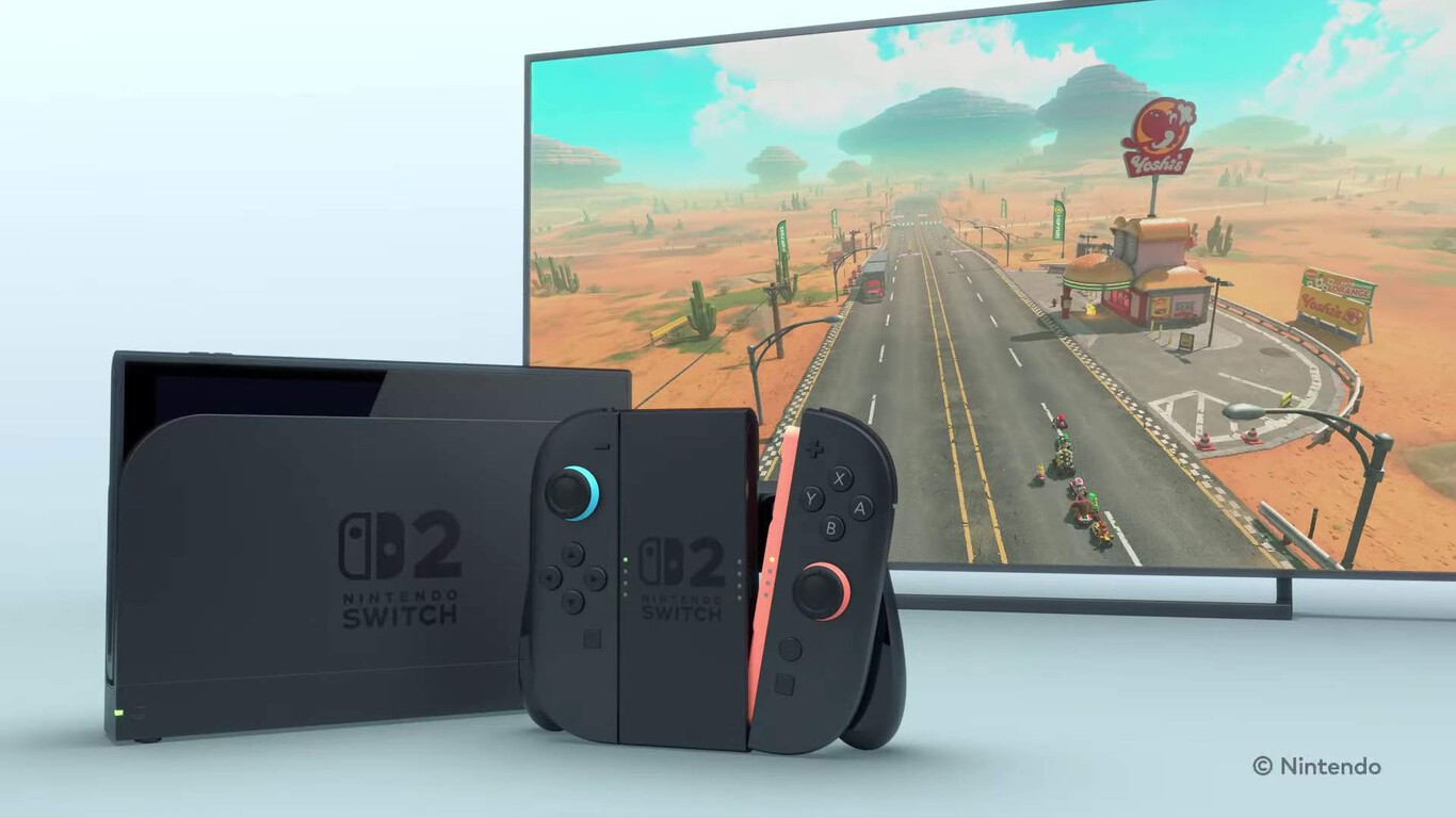 Nintendo Switch 2 es oficial, se presenta con un tráiler y pone fecha a un Direct exclusivo de la nueva consola